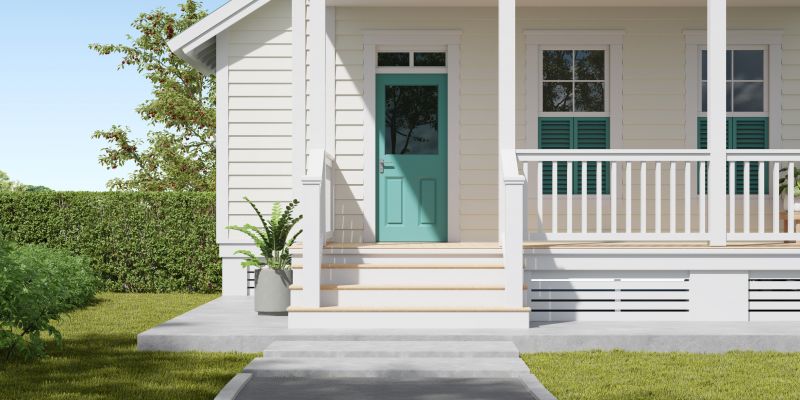 Painting Front Porch